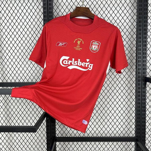 Maillot Liverpool Rétro Domicile 2005/2006