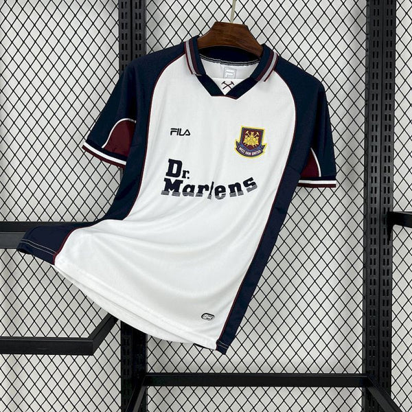 Maillot West Ham Rétro Extérieur 2001/2002