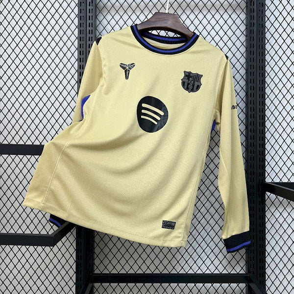 Maillot FC Barcelone Manches Longues Extérieur 2025/2026