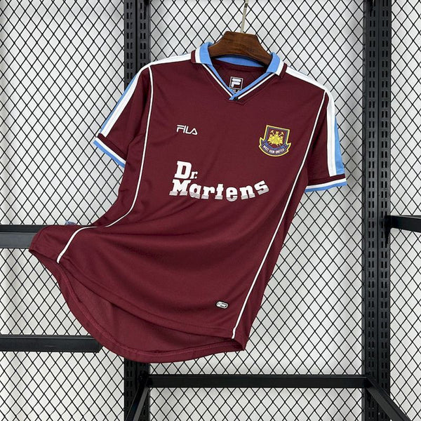 Maillot West Ham Rétro Domicile 2001/2002