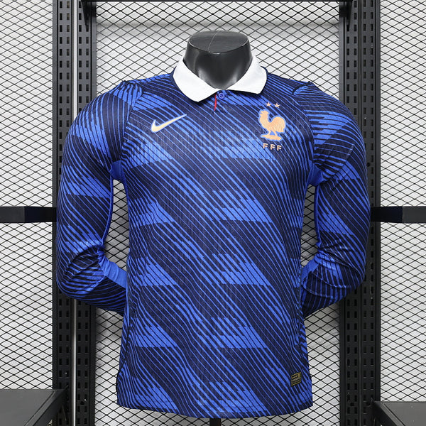 Maillot France Manches Longues Domicile Coupe Du Monde 2026