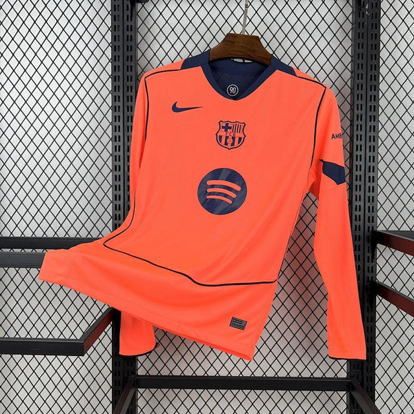 Maillot FC Barcelone Manches Longues Third 2025/2026