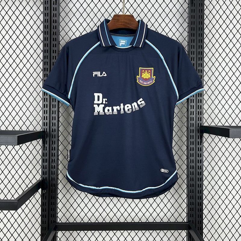 Maillot West Ham Rétro Third 2001/2002
