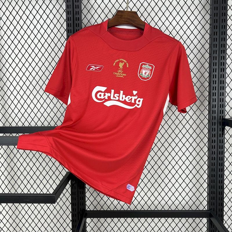 Maillot Liverpool Rétro Domicile 2005/2006