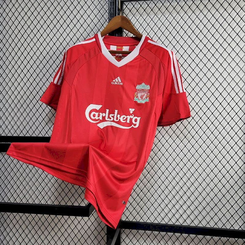 Maillot Liverpool Rétro Edition "Champion League" Domicile 2008/2009