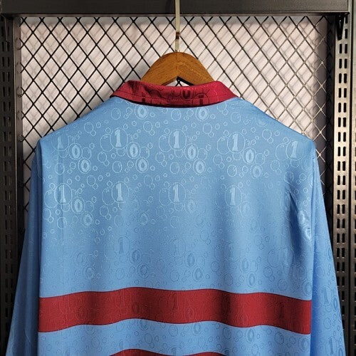 Maillot Manches Longues West Ham Extérieur Sleeves 1995/1997