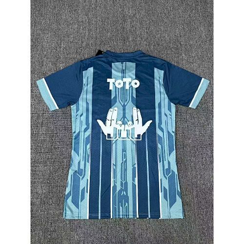 Maillot Joueur Marseille Concept "Bleu Rayures" 2025/2026 — vue 2