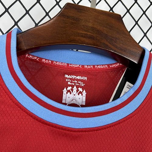 Maillot West Ham Concept "Iron Maiden 50th" 2025/2026 — vue 2