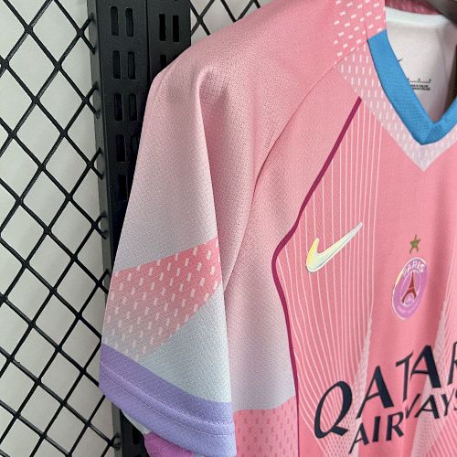 Maillot PSG Spécial Rose Rose Edition 2025/2026