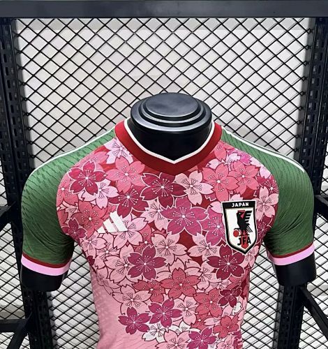 Maillot Joueur Japon Sakura Rose 2024/2025