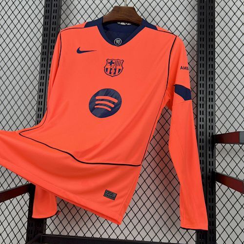 Maillot FC Barcelone Manches Longues Third 2025/2026 — vue 3