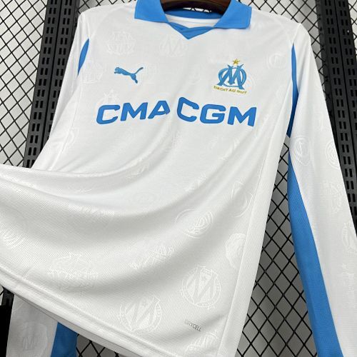 Maillot Marseille Manches Longues Domicile 2025/2026 — vue 3