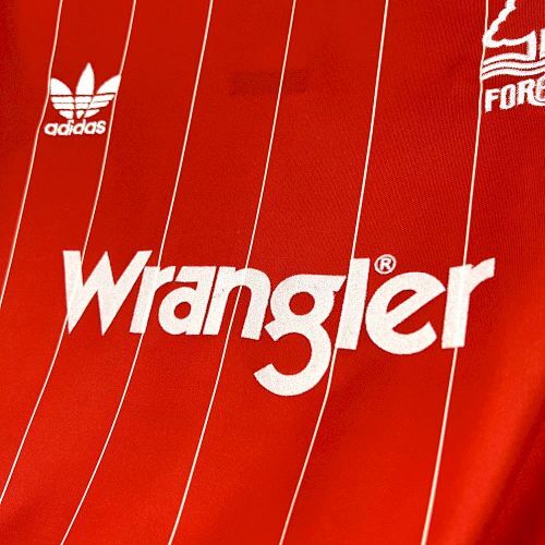 Maillot Nottingham Forest Rétro Concept "Rayures Blanches" 1982/1984 — vue 3
