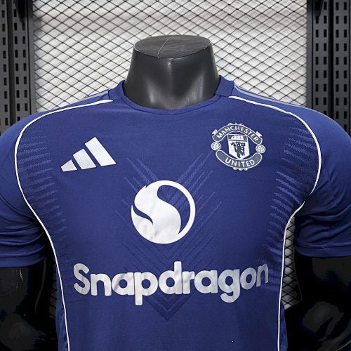 Maillot Joueur Manchester United Edition "Bleu Électrique" 2025/2026 — vue 4