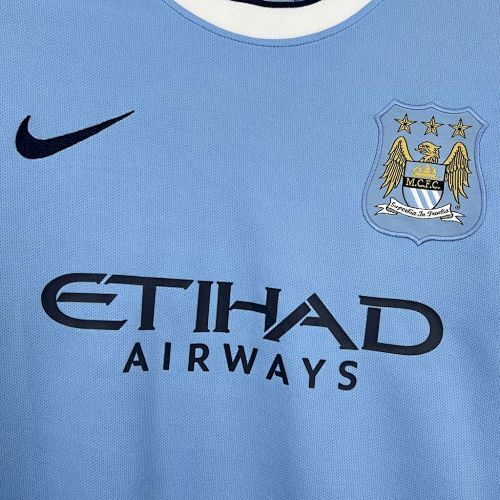 Maillot Manchester City Rétro Domicile 2013/2014 — vue 4
