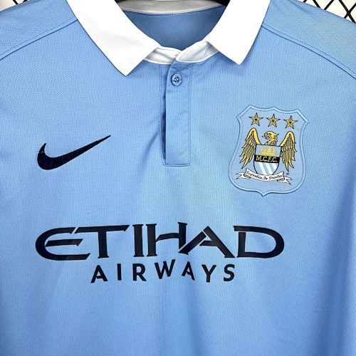 Maillot Manchester City Rétro Domicile 2015/2016 — vue 4