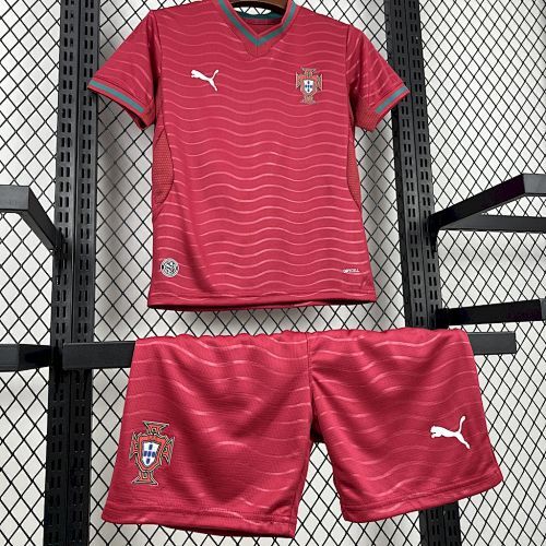 Maillot Enfant Portugal Domicile Coupe Du Monde 2026 — vue 4
