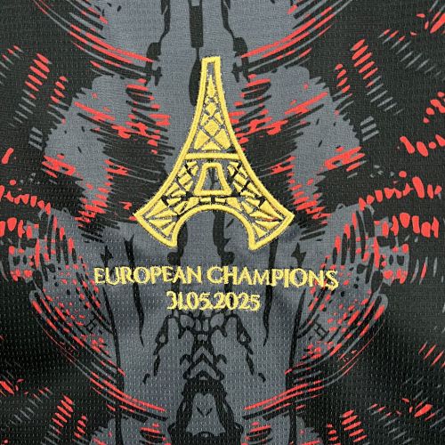 Maillot PSG Edition "European Champions Gris" 2025/2026 — vue 5
