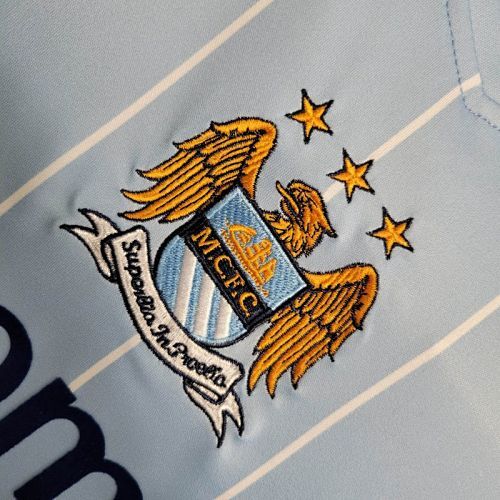 Maillot Manchester City Rétro Domicile 2007/2008 — vue 5