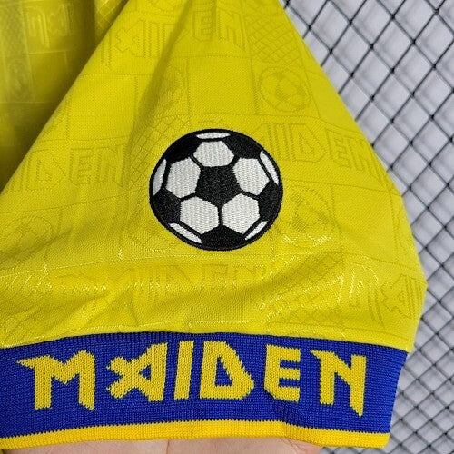 Maillot West Ham Rétro Edition "Jaune Iron Maiden" 2008/2009 — vue 6