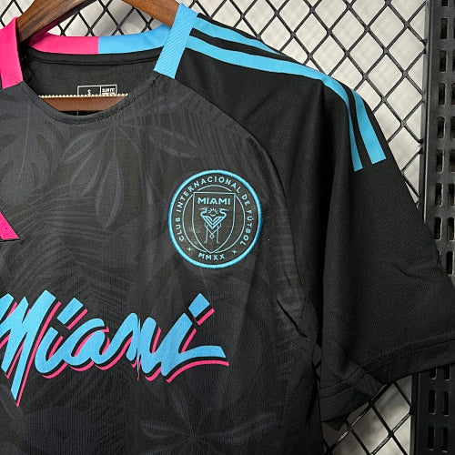 Maillot Inter Miami Edition "Noir Tropical" 2024/2025 — vue 6
