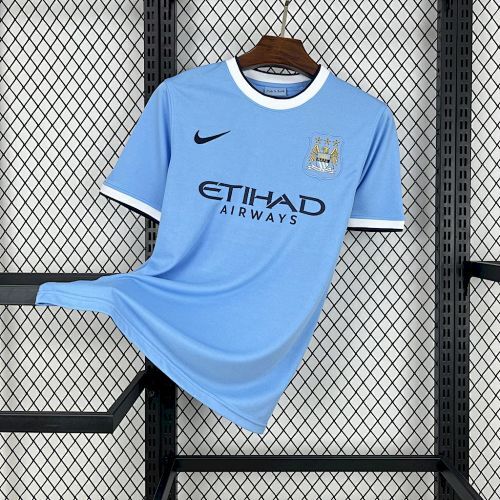Maillot Manchester City Rétro Domicile 2013/2014 — vue 7