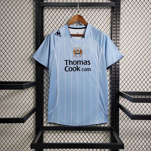 Maillot Manchester City Rétro Domicile 2007/2008 — vue 7