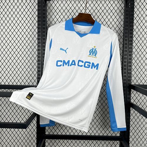 Maillot Marseille Manches Longues Domicile 2025/2026 — vue 8