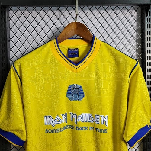 Maillot West Ham Rétro Edition "Jaune Iron Maiden" 2008/2009 — vue 9