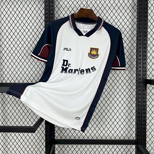 Maillot West Ham Rétro Extérieur 2001/2002 — vue 9