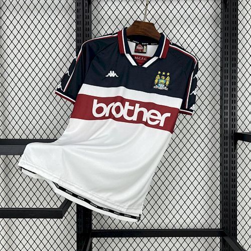 Maillot Manchester City Rétro Extérieur 1997/1998 — vue 9