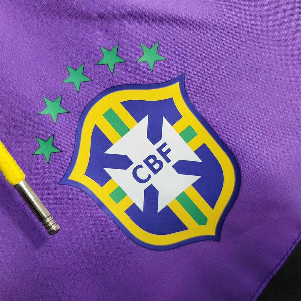 Coupe Vent Brésil Violet 2025/2026 SHOPIFOOT