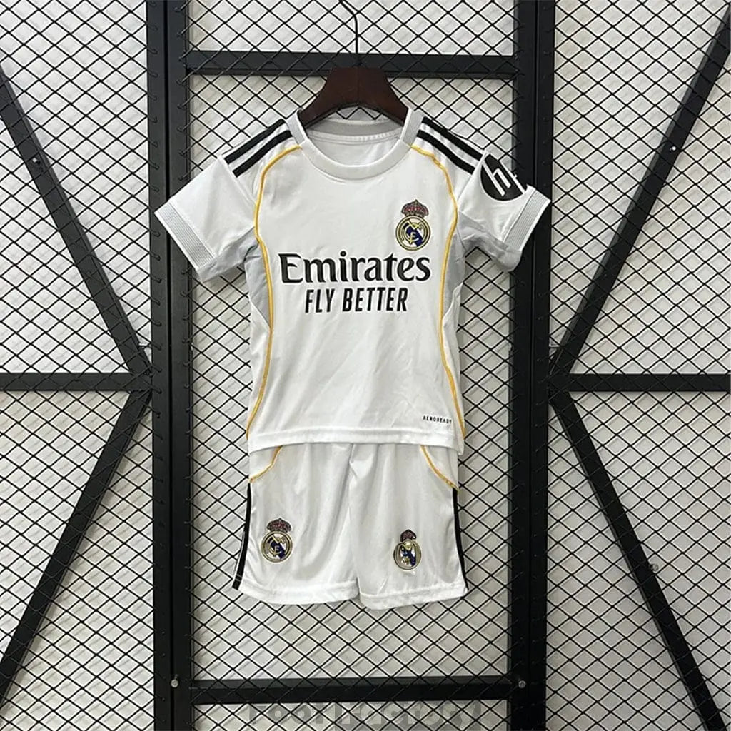 Maillot Enfant Real Madrid Domicile 2025/2026 SHOPIFOOT