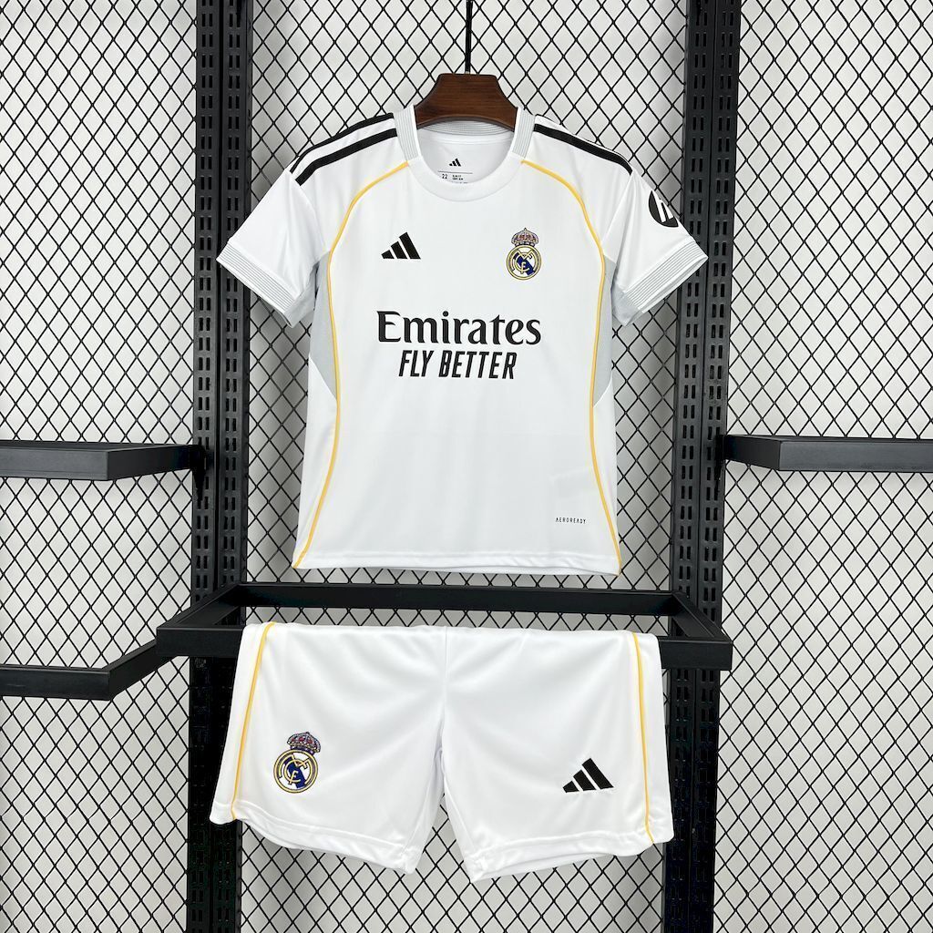 Maillot Enfant Real Madrid Domicile 2025/2026
