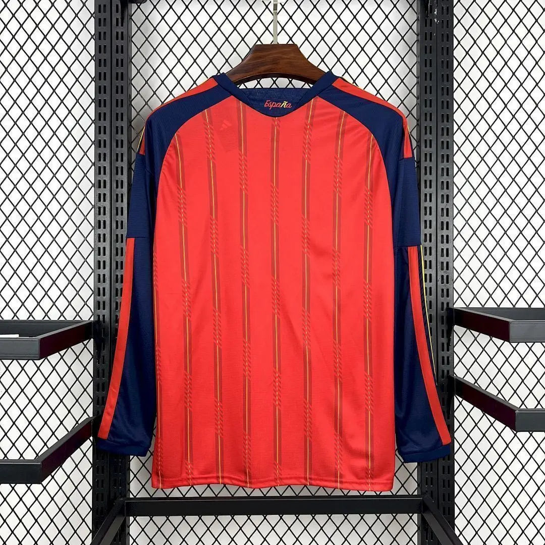 Maillot Espagne Manches Longues Domicile 2025/2026 SHOPIFOOT