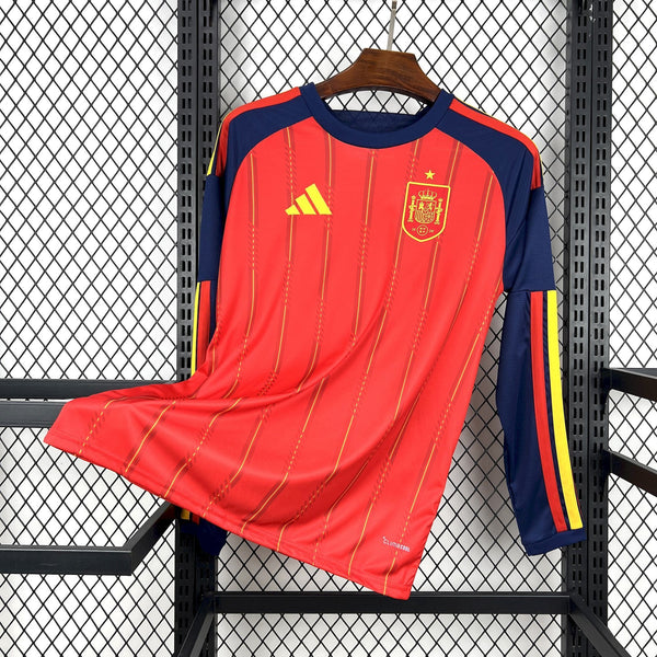 Maillot Espagne Manches Longues Domicile 2025/2026