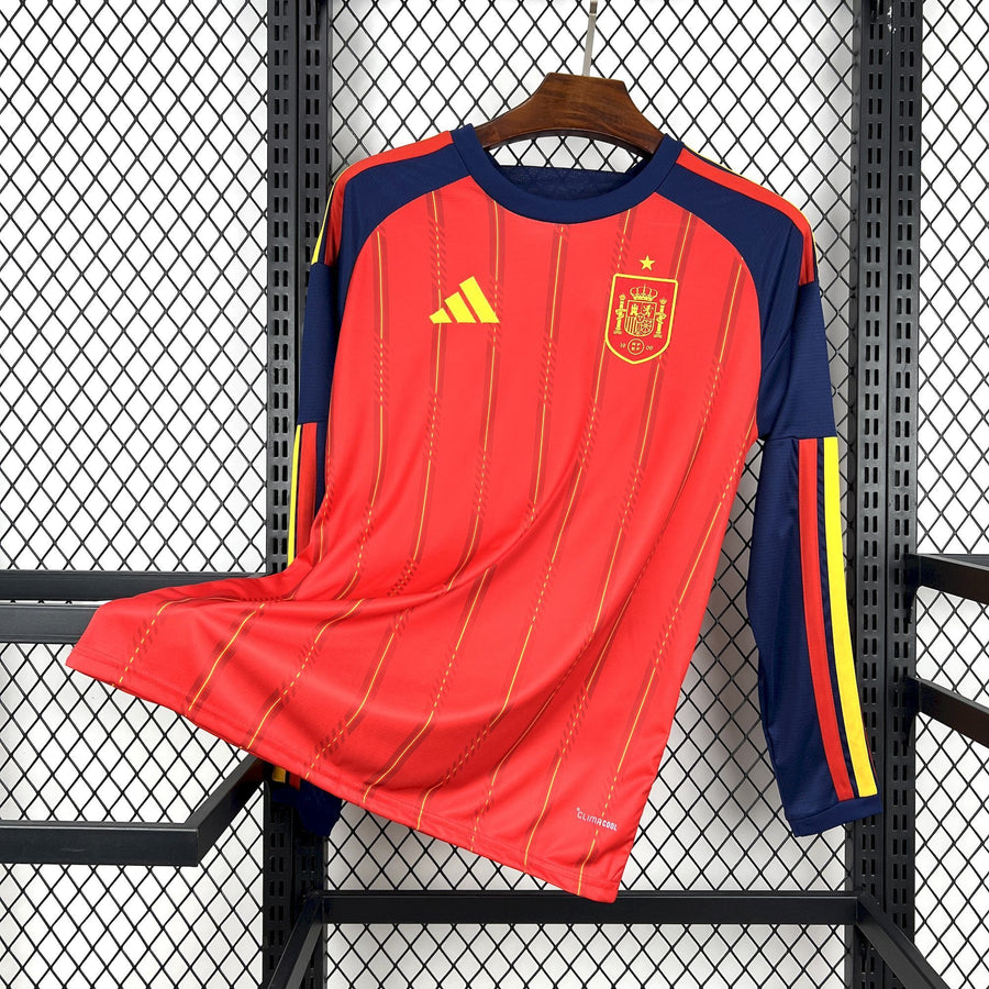 Maillot Espagne Manches Longues Domicile 2025/2026