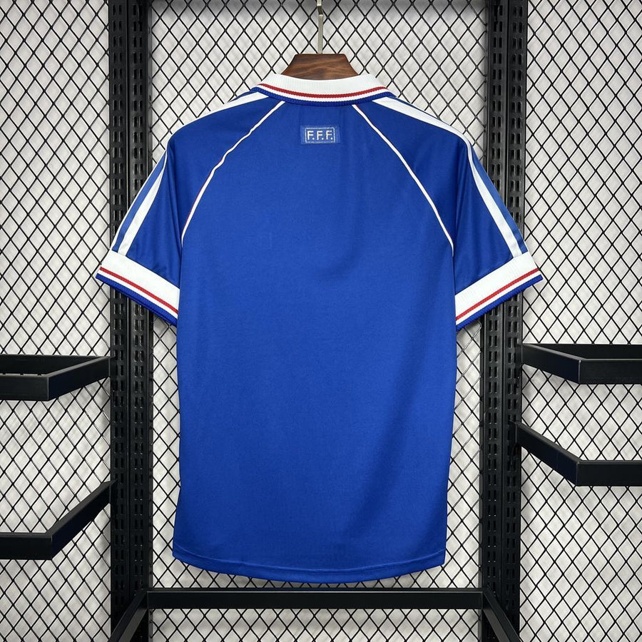 Maillot France Rétro Domicile 1998/1999 — vue 2