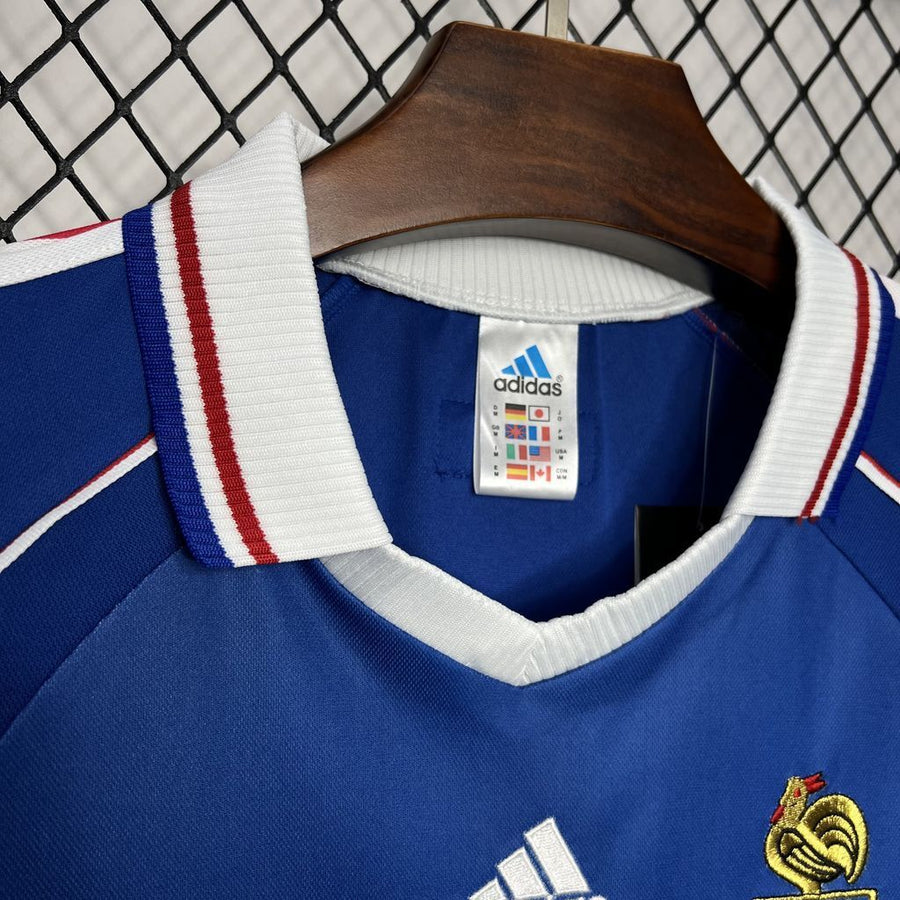 Maillot France Rétro Domicile 1998/1999 — vue 3