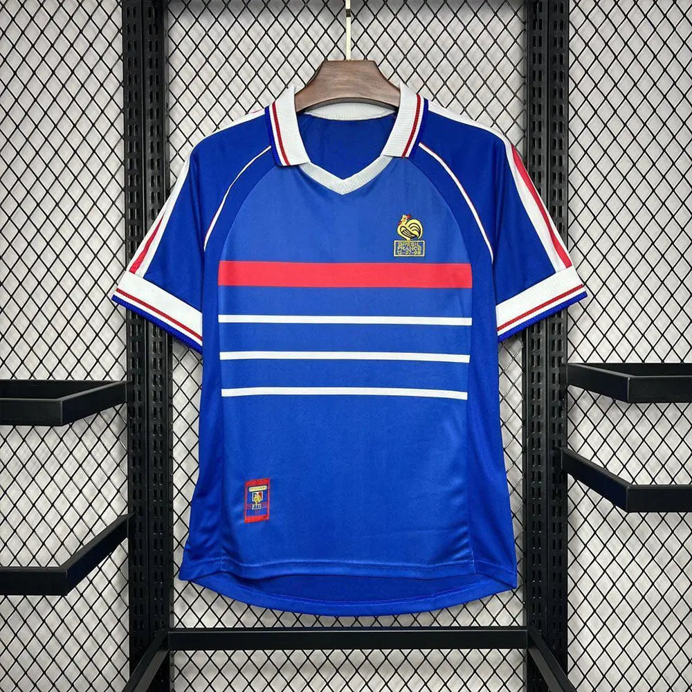 Maillot France Rétro Domicile 1998 SHOPIFOOT