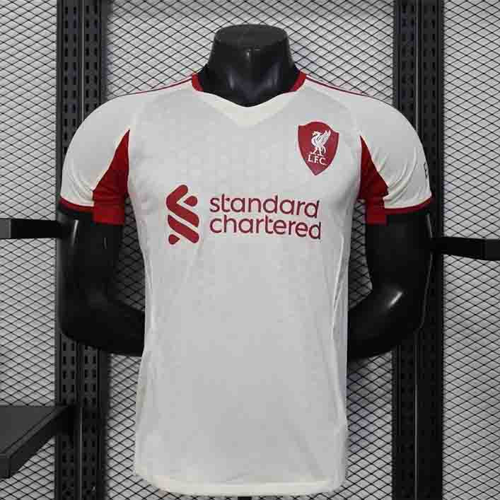 Maillot Joueur Liverpool Extérieur 2025/2026 SHOPIFOOT