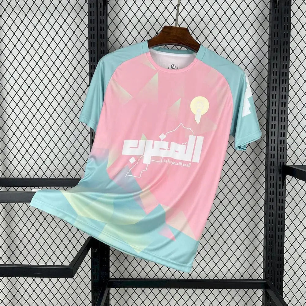 Maillot Maroc Concept Rose 2025/2026 SHOPIFOOT