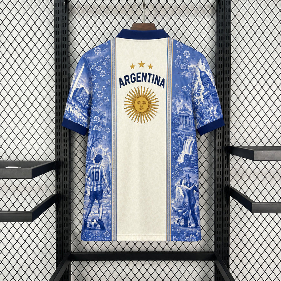 Maillot Argentine Concept "Bleu Porcelaine" 2026/2027 — vue 2