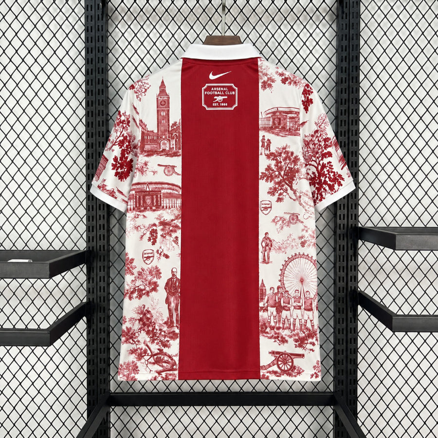 Maillot Arsenal Concept "Toile Rouge" 2026/2027 — vue 2