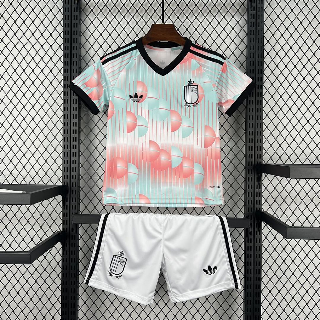 Maillot Enfant Belgique Extérieur Coupe Du Monde 2026