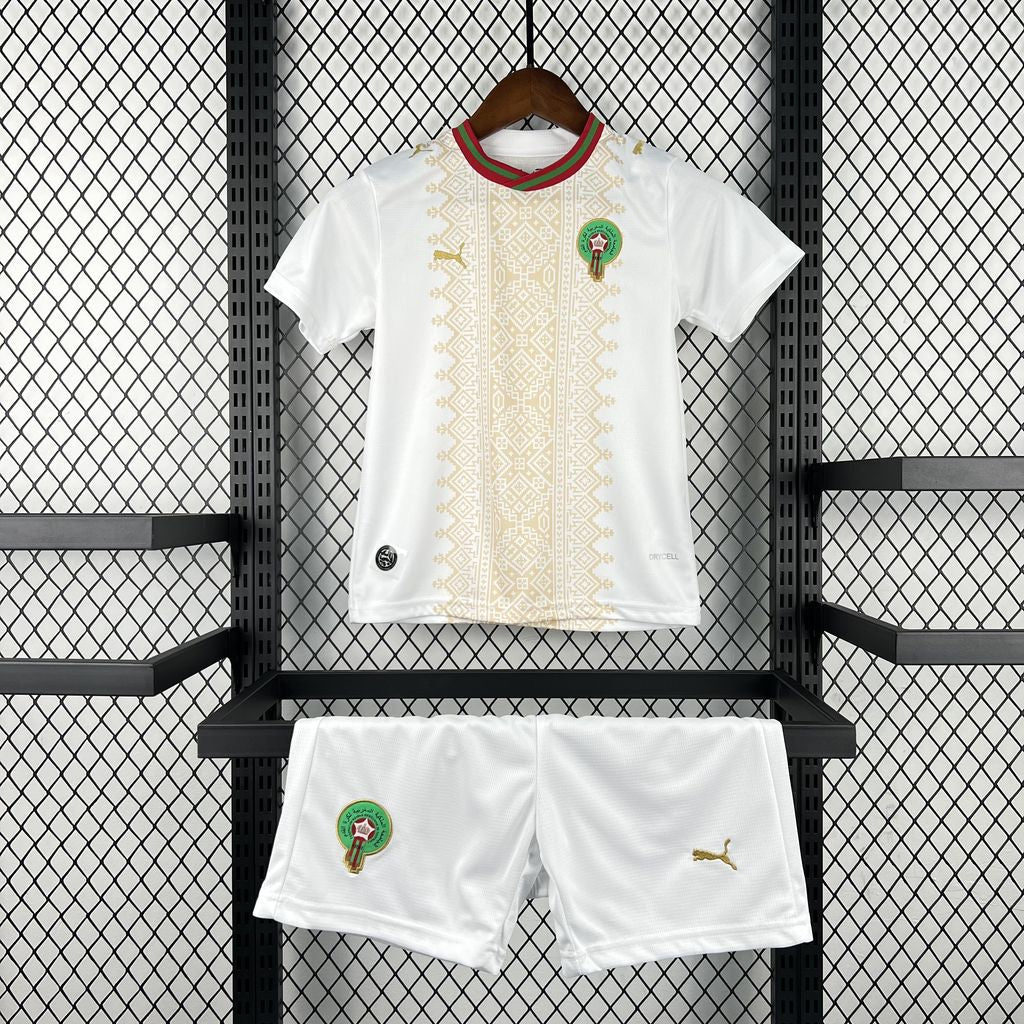 Maillot Enfant Maroc Extérieur Coupe Du Monde 2026