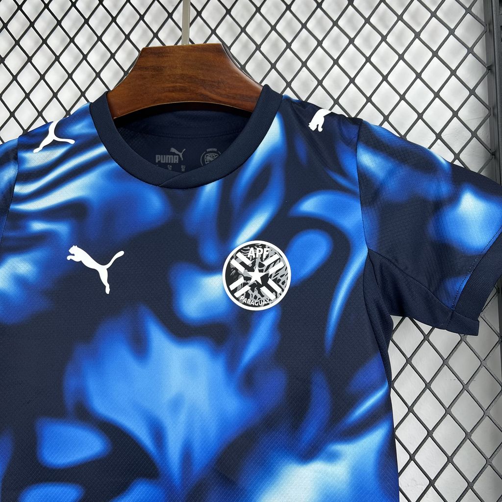 Maillot Enfant Paraguay Extérieur Coupe Du Monde 2026 — vue 3