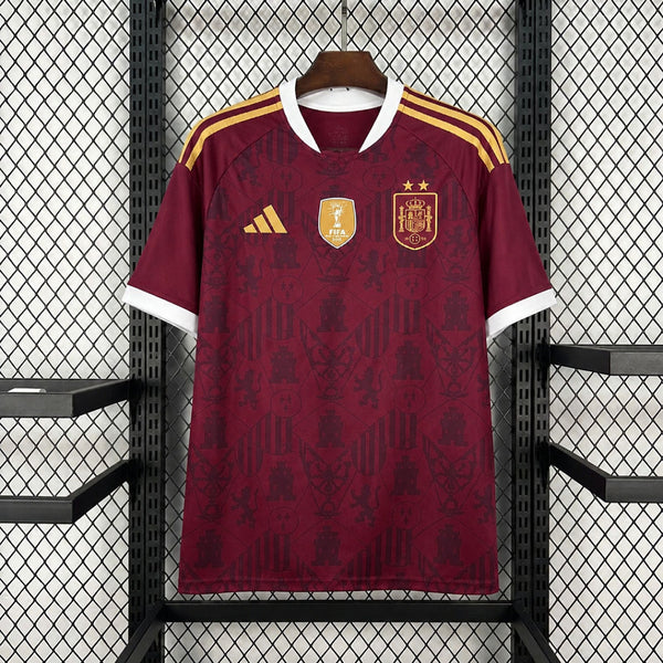Maillot Espagne Concept "Champions 2 Stars" Coupe Du Monde 2026