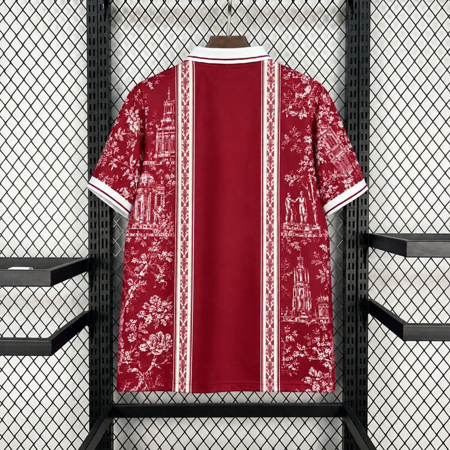 Maillot Manchester United Concept "Rouge Baroque" 2026/2027 — vue 2