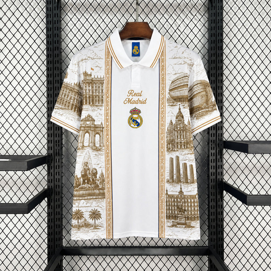 Maillot Real Madrid Concept "Monuments Blancs" 2026/2027